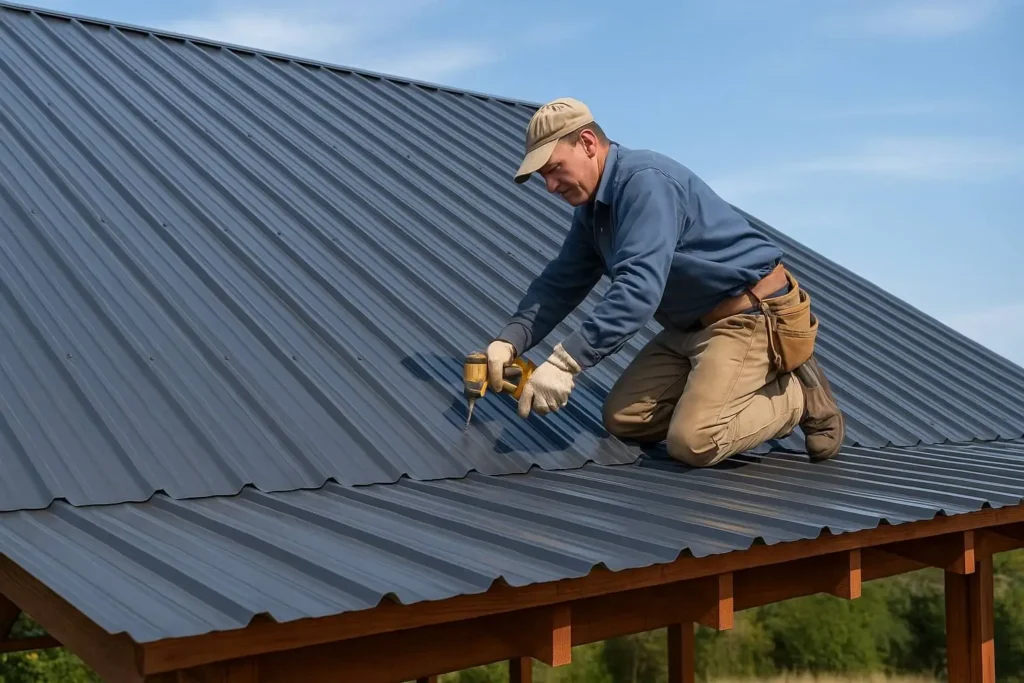 How Do You Install A Metal Roof